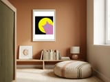 Full Moon Lilac Cat  framed in a gentle room thumbnail