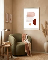 Boho rainbow-b framed in a tender room thumbnail