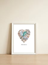 Where My Heart Lies (Newcastle Gateshead) — framed, leaning against the wall thumbnail
