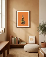 Toadstool (Colour) framed in a gentle room thumbnail