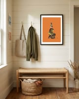 Toadstool (Colour) framed in a relaxed room thumbnail