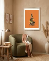 Toadstool (Colour) framed in a tender room thumbnail