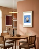 Ring (Colour) framed in a intimate room thumbnail