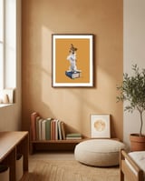 Jacked (Colour) framed in a gentle room thumbnail