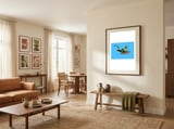 Otterly (Colour) framed in a grounding room thumbnail