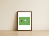 Harvest (Colour) — framed, leaning against the wall thumbnail