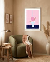 Reborn From Your Ashits framed in a tender room thumbnail