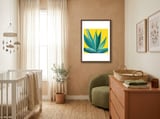Spring Cactus framed in a tender room thumbnail