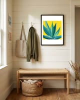 Spring Cactus framed in a relaxed room thumbnail