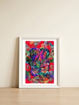Muchas Cosas 2021 140 — framed, leaning against the wall thumbnail