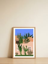 Plants Are My Home — framed, leaning against the wall thumbnail