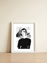 Stillness III — framed, leaning against the wall thumbnail