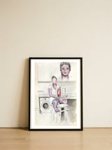 Hey, I Love Ketchup! — framed, leaning against the wall thumbnail