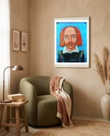 Shakespeare 2 framed in a tender room thumbnail