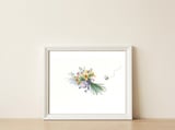 Spring Bouquet — framed, leaning against the wall thumbnail