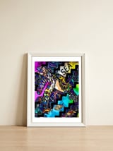 Sea Funk World — framed, leaning against the wall thumbnail