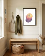 Apple framed in a relaxed room thumbnail