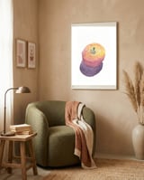 Apple framed in a tender room thumbnail