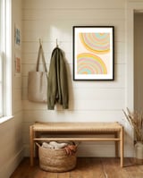 Rainbow Reflections framed in a relaxed room thumbnail