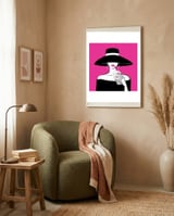 Black Hat framed in a tender room thumbnail