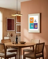 Bold Flats framed in a intimate room thumbnail