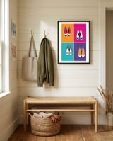 Bold Flats framed in a relaxed room thumbnail