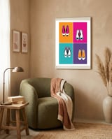 Bold Flats framed in a tender room thumbnail