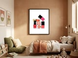 Pink Beauty framed in a playful room thumbnail