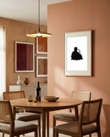 Solitaire framed in a intimate room thumbnail