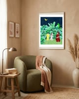 The Moon Kite framed in a tender room thumbnail