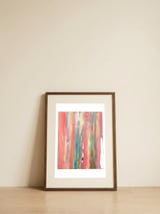 Rainbow Amalgamation — framed, leaning against the wall thumbnail