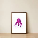 Prasarita Padottanasana — framed, leaning against the wall thumbnail