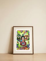Alberto Y Graffitis 2 — framed, leaning against the wall thumbnail