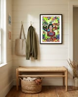 Alberto Y Graffitis 2 framed in a relaxed room thumbnail
