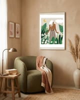 Trust the wait. Embrace the uncertainty. Enjoy the beauty of becoming. framed in a tender room thumbnail