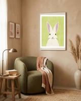 FAUNA / Rabbit framed in a tender room thumbnail