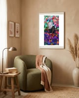 El Buen Vecino framed in a tender room thumbnail