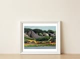 Whangamoa — framed, leaning against the wall thumbnail