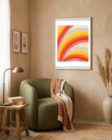 Happy Color Sunlights  framed in a tender room thumbnail