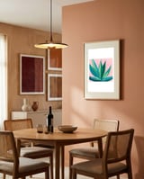 Southwest Agave framed in a intimate room thumbnail