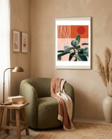 Times of a Growing Plant framed in a tender room thumbnail