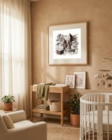 Inner landscape 2 (sepia) framed in a tender room thumbnail