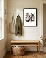 Inner landscape 2 (sepia) framed in a relaxed room thumbnail
