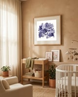 Inner landscape 4 (blue) framed in a tender room thumbnail