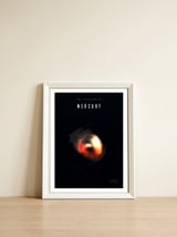 The Creation of Mercury — framed, leaning against the wall thumbnail