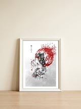 Madame Butterfly — framed, leaning against the wall thumbnail