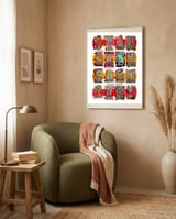 Pop Graffiti 4 framed in a tender room thumbnail
