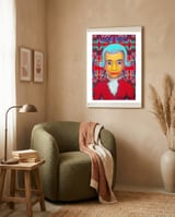 Mozart framed in a tender room thumbnail
