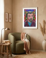 Gauguin 1 framed in a tender room thumbnail