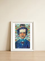 Poe B — framed, leaning against the wall thumbnail